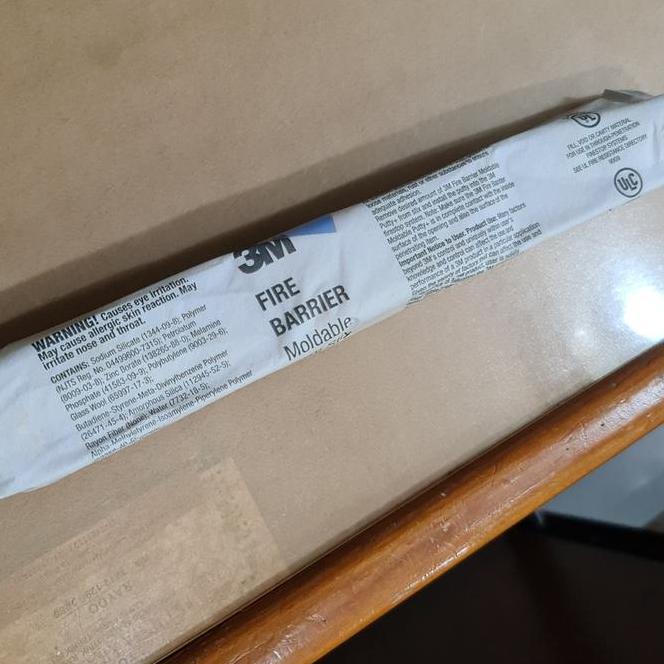 Duct Seal 3M Fire Barrier Putty Stix Mp+ Mold Flame Retardant Sealant