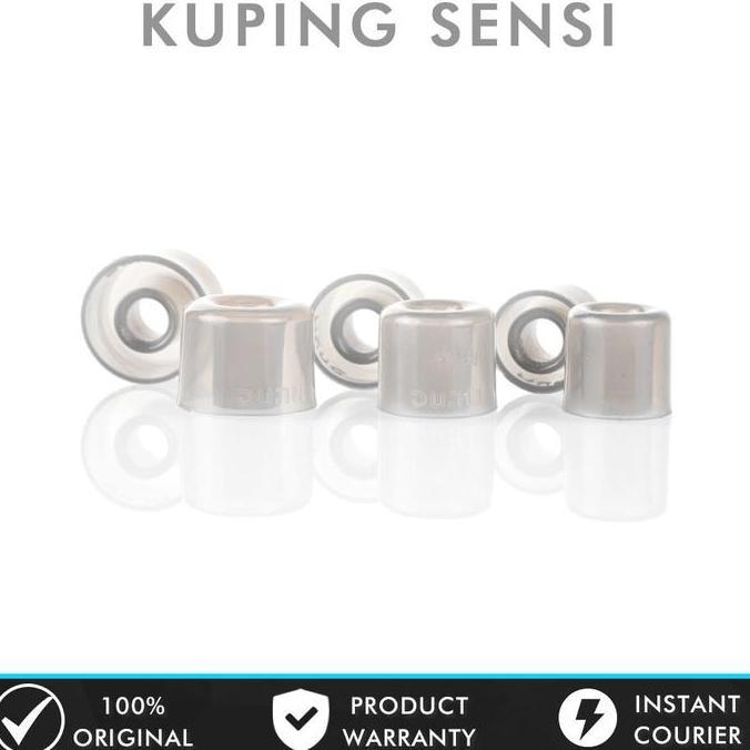 Trikikal- Dunu S&S (Stage & Studio) Flat Cylindrical Silicone Eartips Dunu Ss