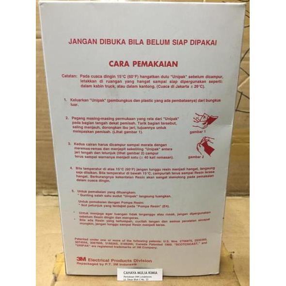 Qnqx- Scotchcast Resin 3M Type C/Resin 3M Tipe C