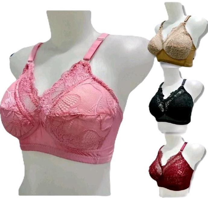 Wkwx- [ 6 Pcs Dan 3 Pcs ] Bra Renda Busa Tipis Tanpa Kawat Ii Bh Ber Busa Tipis Tanpa Kawat Sangat N