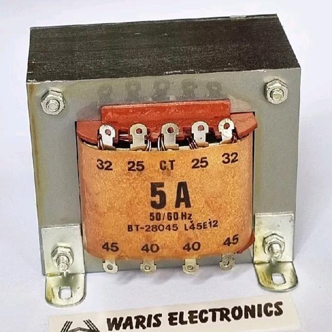TRAFO BIG CT 5A AMPERE 45V TRAFO ORIGINAL DAN TERPERCAYA