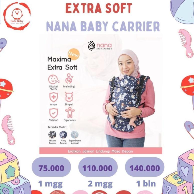 Sewa Gendongan Bayi Adjustable Ssc Nana Babycarrier Termurah