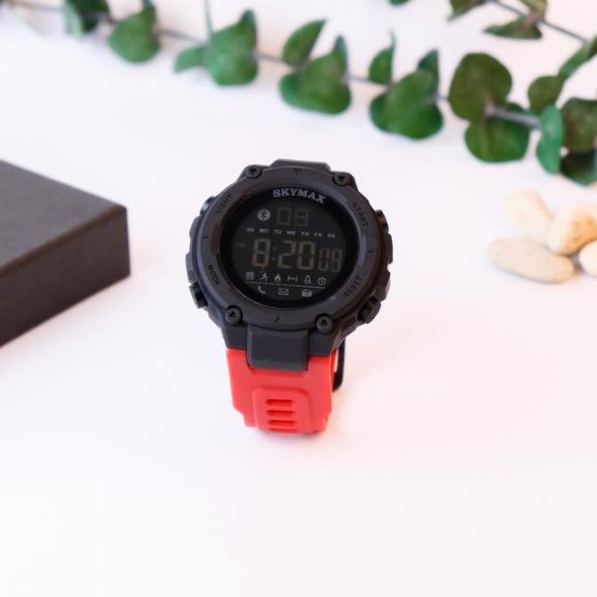 Wgwg- (Studio One) Jam Tangan Skymax Original Sport Digital Strap Rubber Water Resist Sky 2026