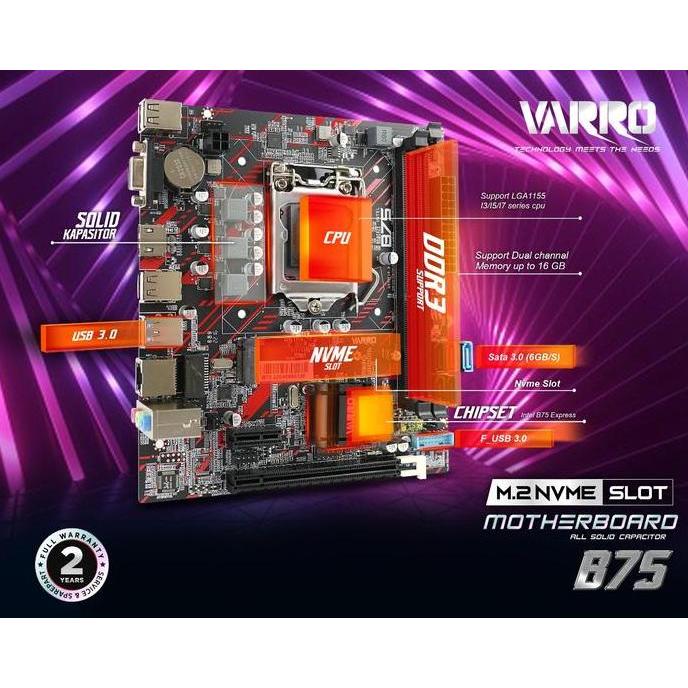 Pcbig- Motherboard Varro H61 Plus / H61+