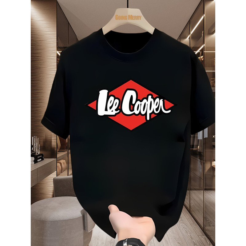 Kaos Pria Lee Cooper Original Logo | Cotton Combed Nyaman Dipakai