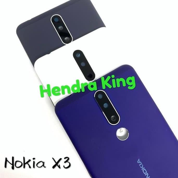 Back casing Nokia 3.1 Plus - Tutup casing Belakang Nokia X3 TA1118 (TERBAIK) (TERBARU) (TERMURAH)