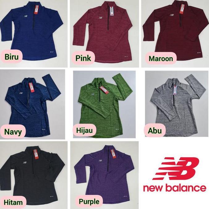 Lansungkirim- Adidas Baju Olahraga Wanita Kaos Senam Sepeda Lengan Panjang Resleting