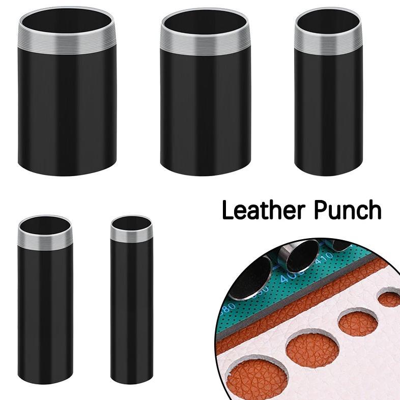 15PCS 1-15mm Round Hole Punch Leather Hole Punch Set One Hole Hollow Punch Hollow Punch Cutter Tool 
