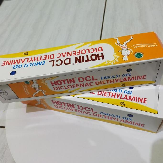 Vitbig- Hotin Dcl 120Gr Emulsi Gel Diclofenac Diethylamine Pereda Nyeri Otot Dan Sendi