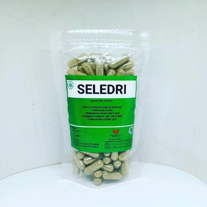 Hololoo- Kapsul Daun Seledri Isi 100 Kapsul