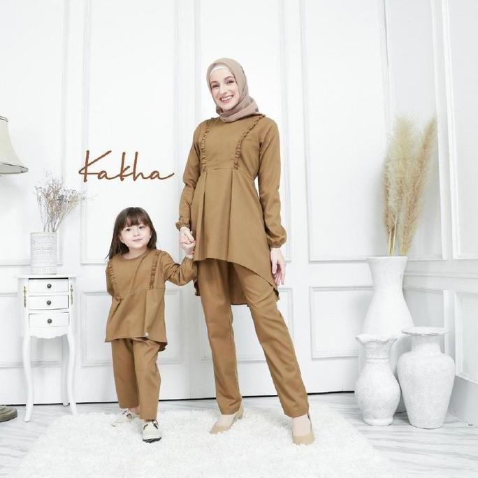Kakha - Kareem Series (Khaki) - Sarimbit Keluarga Muslim
