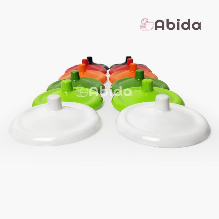 Abida 1 Lusin Tutup Gelas Melamin - Tutup Cangkir Melamin Lusinan