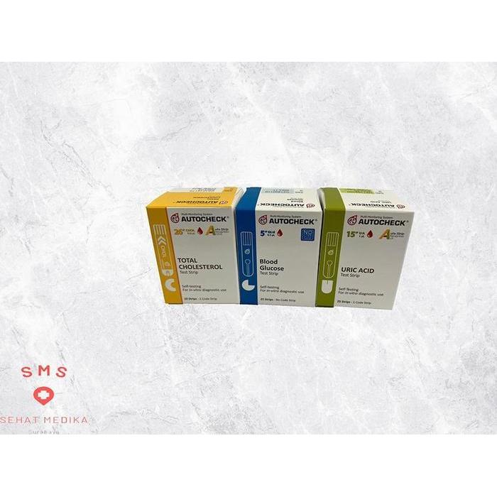 STRIP AUTOCHECK / AUTOCHECK CHOLESTEROL / AUTOCHECK GLUCOSE / AUTOCHEC