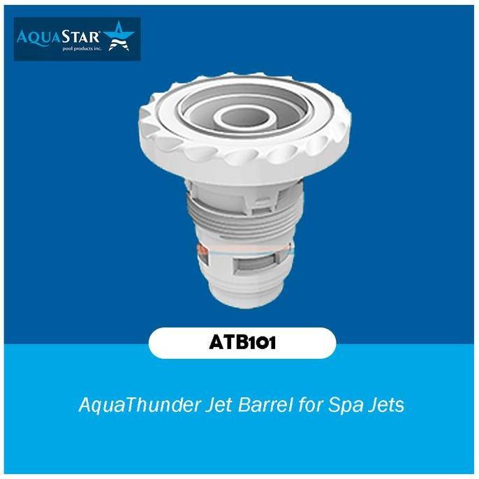 Spa Jet Fitting Varijet Barrel Kolam Renang Aquastar Made In USA Putih