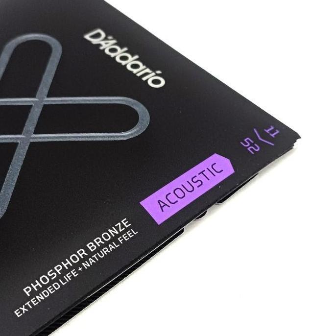 Gongging- D'Addario Xtapb Xt Acoustic Phosphor Bronze Senar Gitar Akustik String 10 11 12 - 12-53 Se