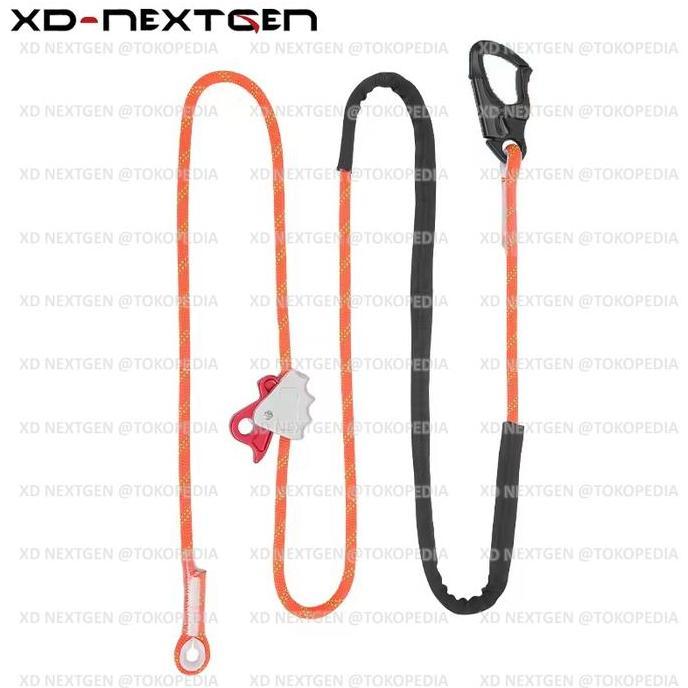 TERBARU Xinda Positioning Lanyard with Hook (not petzl grillon hook)