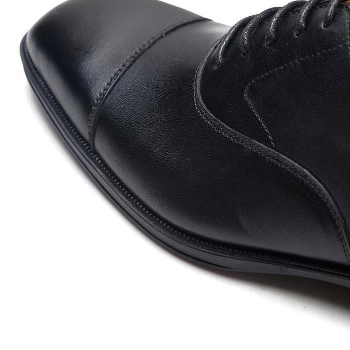 Kakikaki- Andrew Black - Sepatu Kulit Oxford Pantofel Wedding Shoes Formal Dinas Harian Kantor Pria