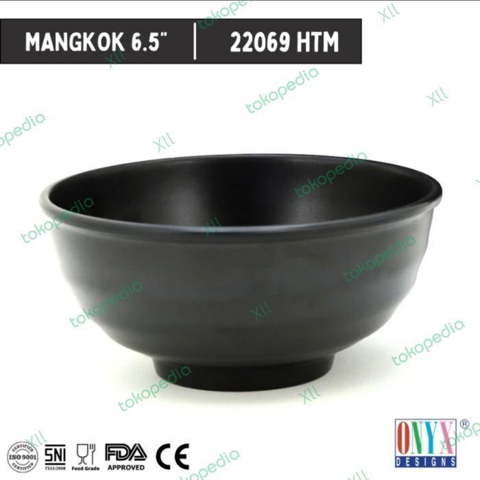 ONYX 22069 COSMIC Bowl Set 6 Pcs Mangkok Melamin 6,5 inch