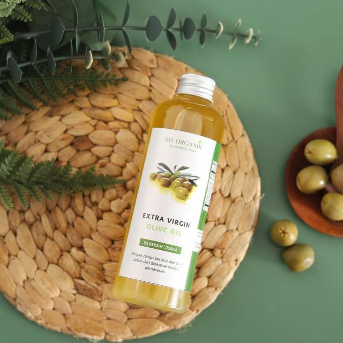 Foodgret- My Organik Extra Virgin Olive Oil Minyak Zaitun Murni Untuk Di Minum Masak Campuran Makana