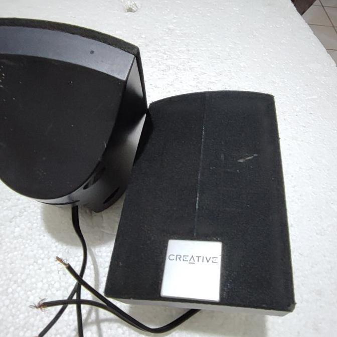 Speaker satelit CREATIVE original dgn harga utk sepasang (2-bh)