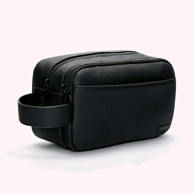 Pouch bag Pull and Bear Clutch Pria Original Hitam