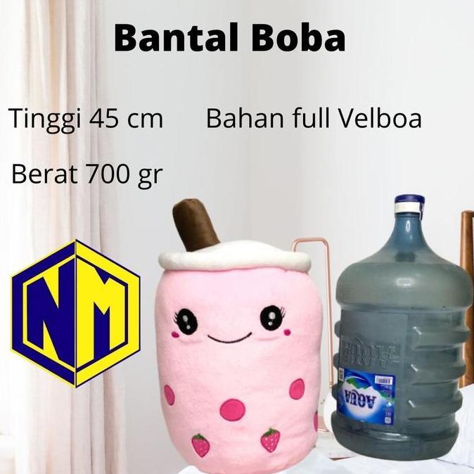 Gas,Cod- Boneka Boba Jumbo Bantal Boba Besar Label Sni Original Harga Murahbgt
