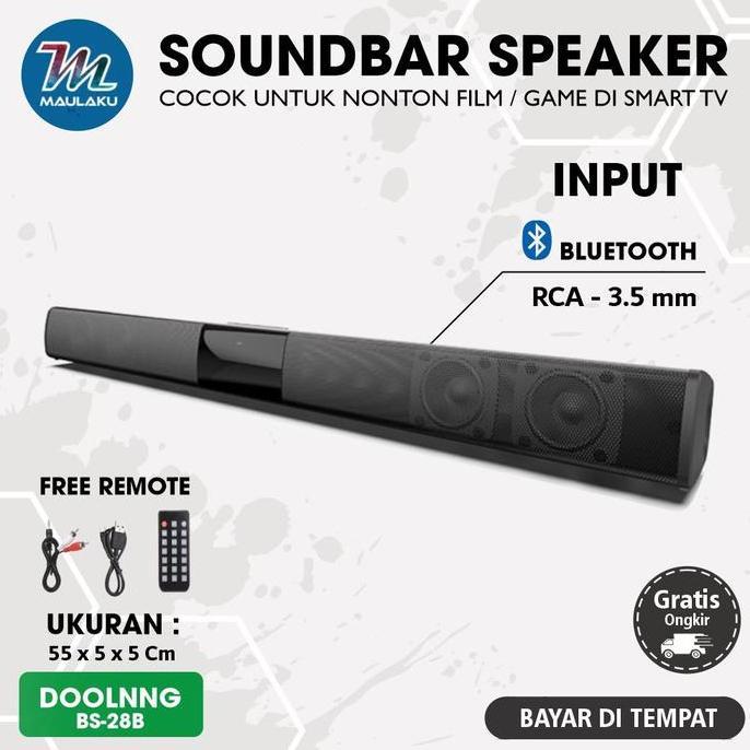 Speaker Home Theater Soundbar Speaker Aktif Bluetooth Stereo Bass