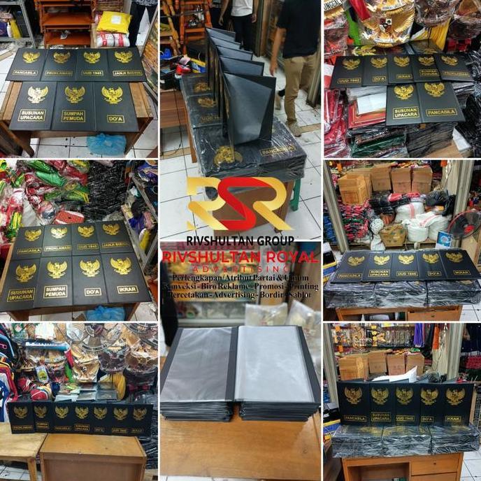 Doxdoc- Map Perlengkapan Upacara Map Garuda Pancasila Map Upacara Map Embos Upacara Ready Stock Berk
