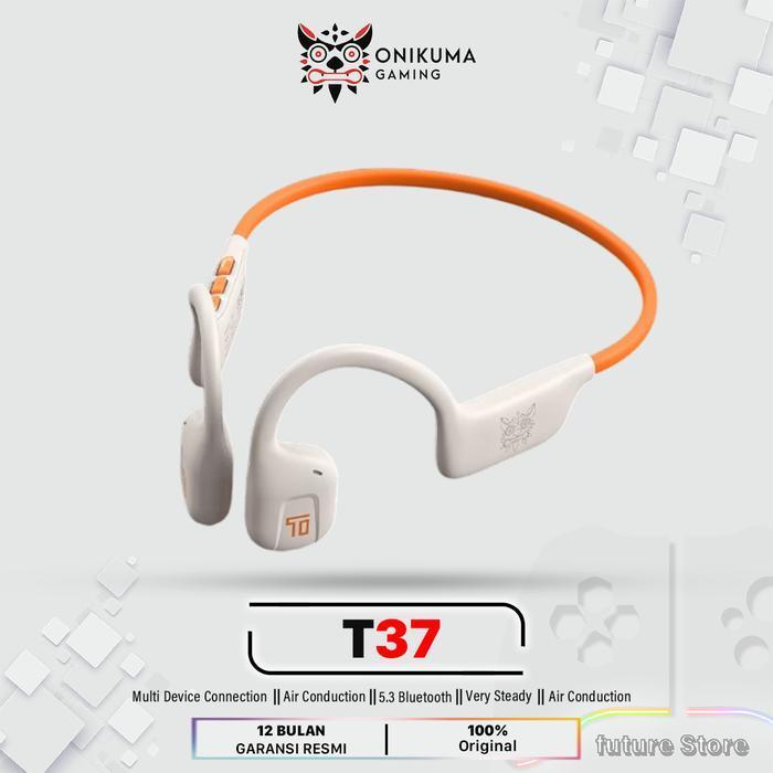 Onikuma Headphone T37 Air Conduction Headset Sport Bluetooth Earphone
