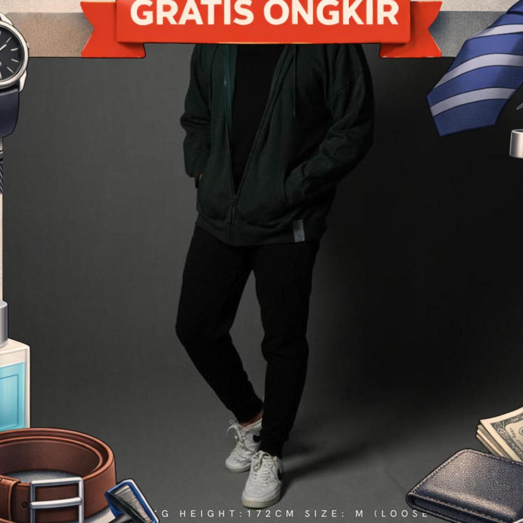 Hoodie Zipper Boxy | Hoodie Zipper - Oversized Cotton Hoodie