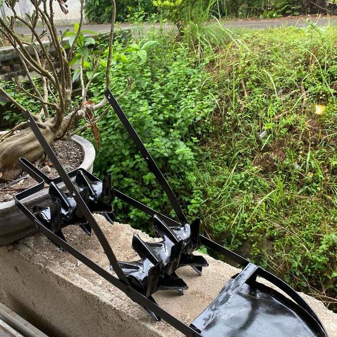 OSROK Padi Capit 16 cm Gosrok Alat Penyiangan Gulma Sawah Premium Odrok Roda Besi Menghilangkan Rump