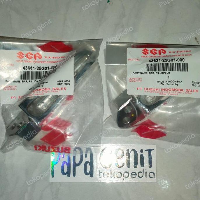 step belakang spin 125 original kanan dan kiri pnp satria fu