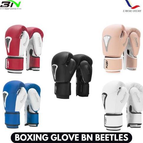 SARUNG TINJU BN BEETLES / BOXING GLOVE BN ORIGINAL / MUAYTHAI