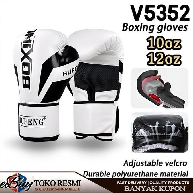 Gloves Boxing Muay Thai Fighting Training Kick Boxing 10oz 12oz