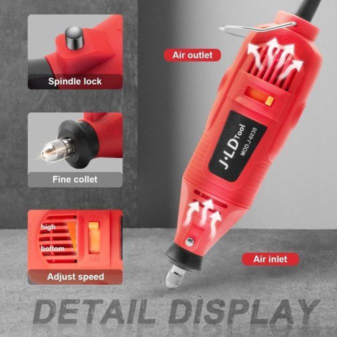 Bestone- Mini Grinder JLD TOOL J6030 Mesin Rotary Tools Die Grinda Gerinda Bor