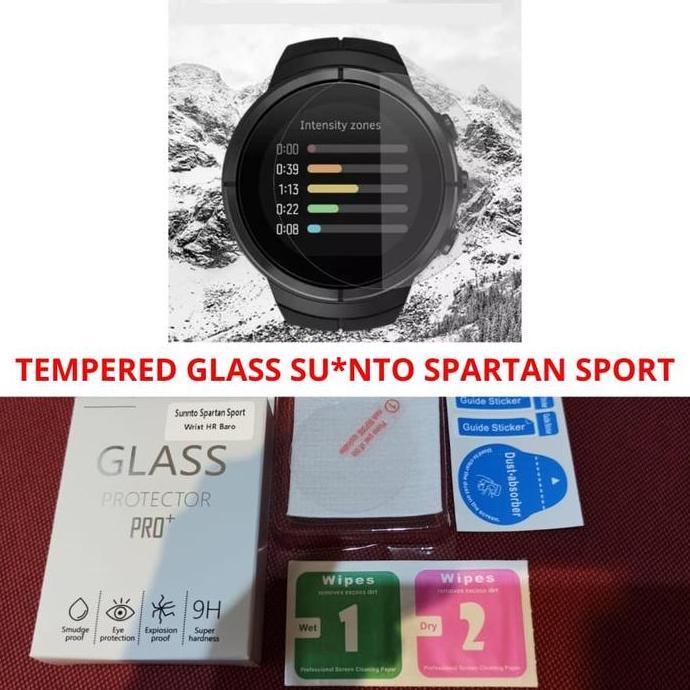 Tempered Glass ANTI GORES untuk Suunto Spartan Sport Wrist HR Baro - SPARTAN SPORT