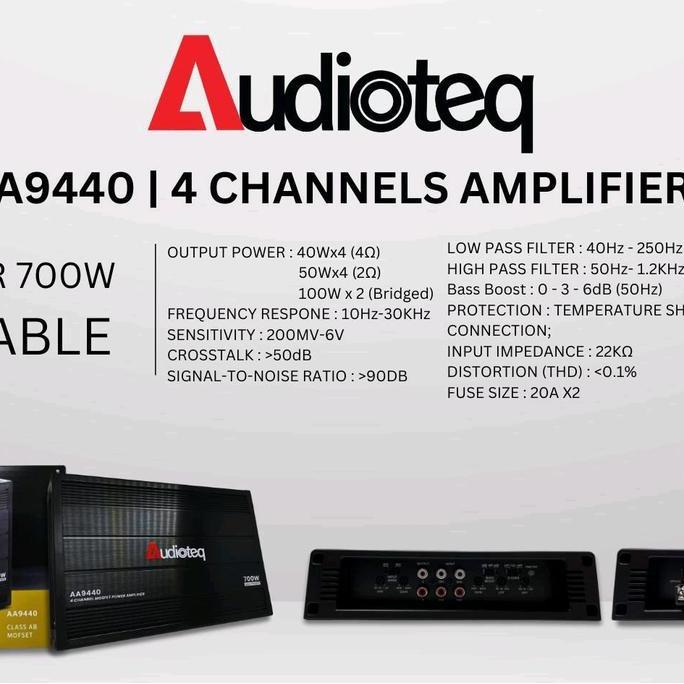 [Exclusive Jevan Audio] Power Audioteq AA9440 700W