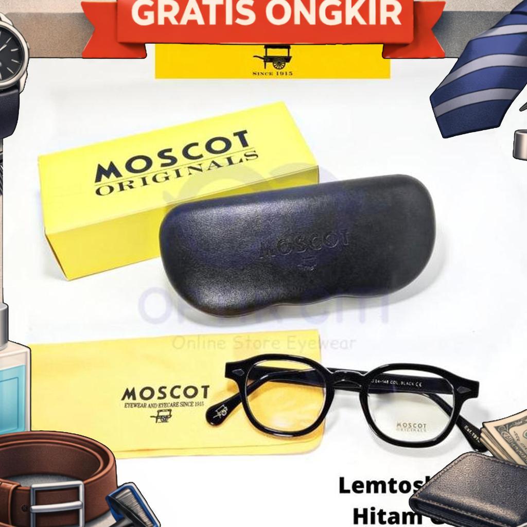 Frame Kacamata Pria Wanita Moscot Lemtosh Size Small High Quality