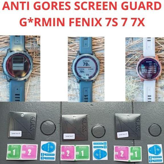 Anti Gores compatible GARMIN Fenix 7s Fenix 7 Fenix 7x Screen Guard HYDROGEL