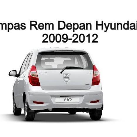 Kampas Rem Depan Hyundai i10 2009-2012 - BENDIX Brake Pad DB1755 Terlaris