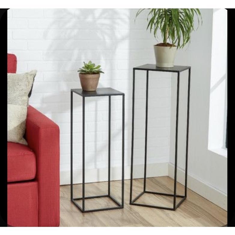 Standing Pot Murah Kotak Besi Minimalis Tinggi 30-50cm