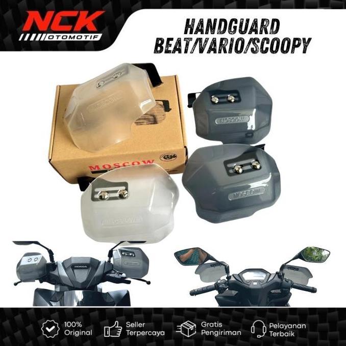 HANDGUARD PELINDUNG TANGAN MOSCOW MOTOR BEBEK BEAT VARIO SCOOPY [terbaik]