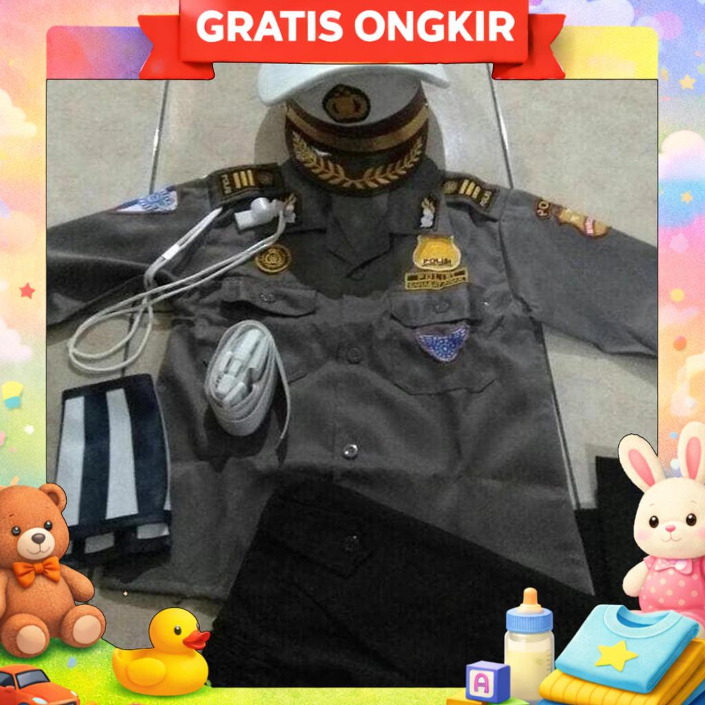 Seragam Anak Jenderal Tnial | Tniau | Polantas | Tniad | Pilot Pdk | Pilot Pjg | Polisi | Dokter Cil