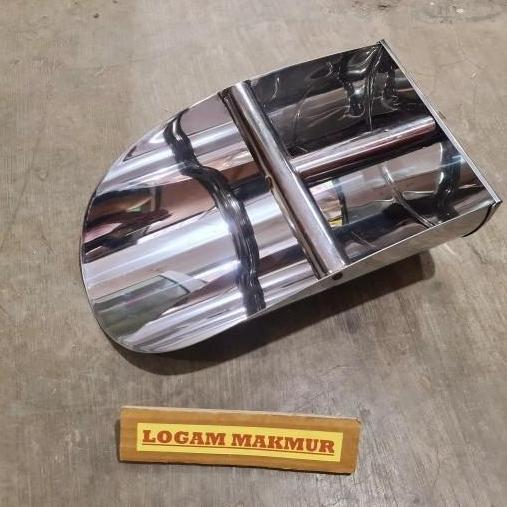 Bestone- SEROK STAINLESS JUMBO - SENDOK SEKOP BERAS JAGUNG KEDELAI SEMEN TEPUNG