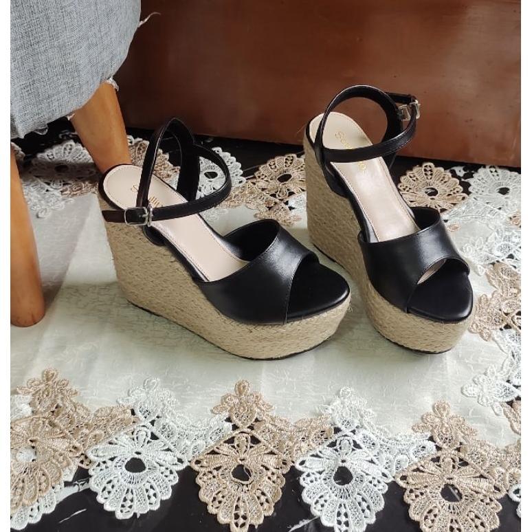 wedges 12cm tali