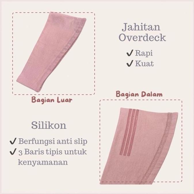 Thebest- Ciput Turki Bandana Silikon |Ciput Turki | Ciput Silikon | Ciput Turki Silikon | Ciput Tali