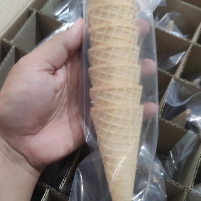 Cone Eskrim Rolled Sugar Cone Perdus