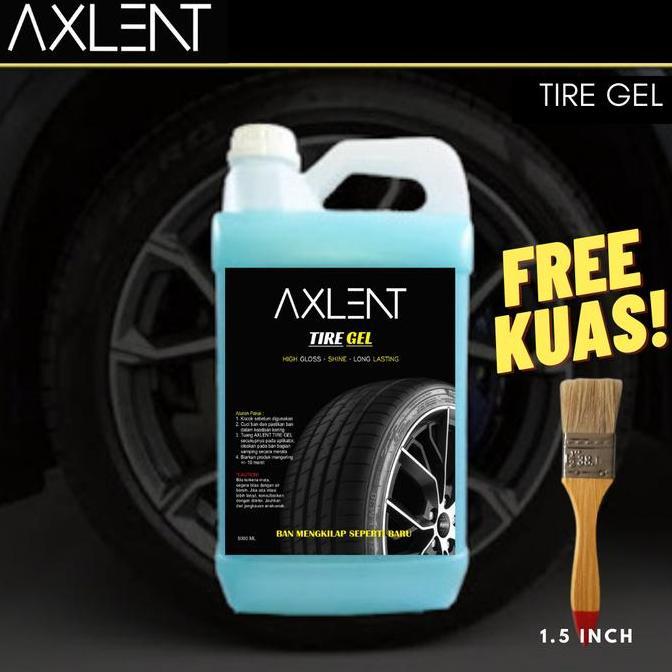 AXLENT TIRE GEL Semir Ban Berkualitas Isi 5 Liter