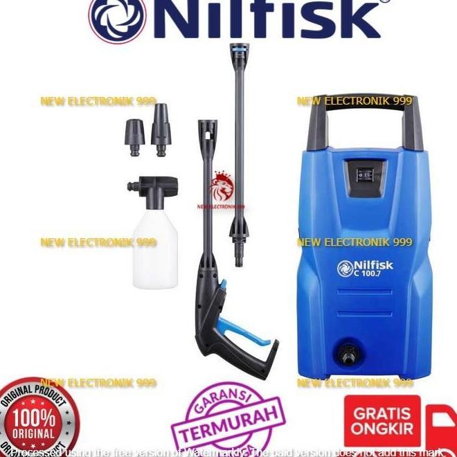 Nilfisk Mesin Cuci Mobil 105 Bar Tekanan Tinggi Jet Cleaner C105
