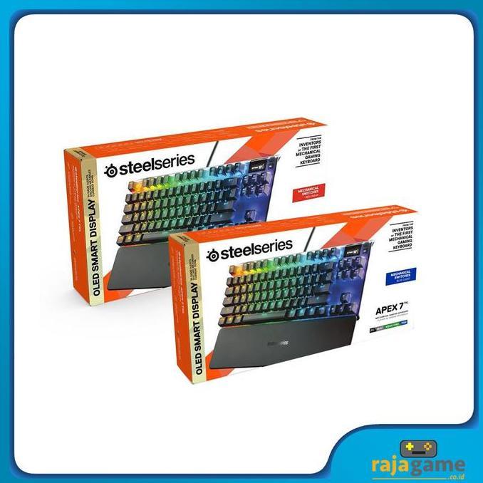 Steelseries Apex 7 Tkl Keyboard Gaming Rgb Terlaris